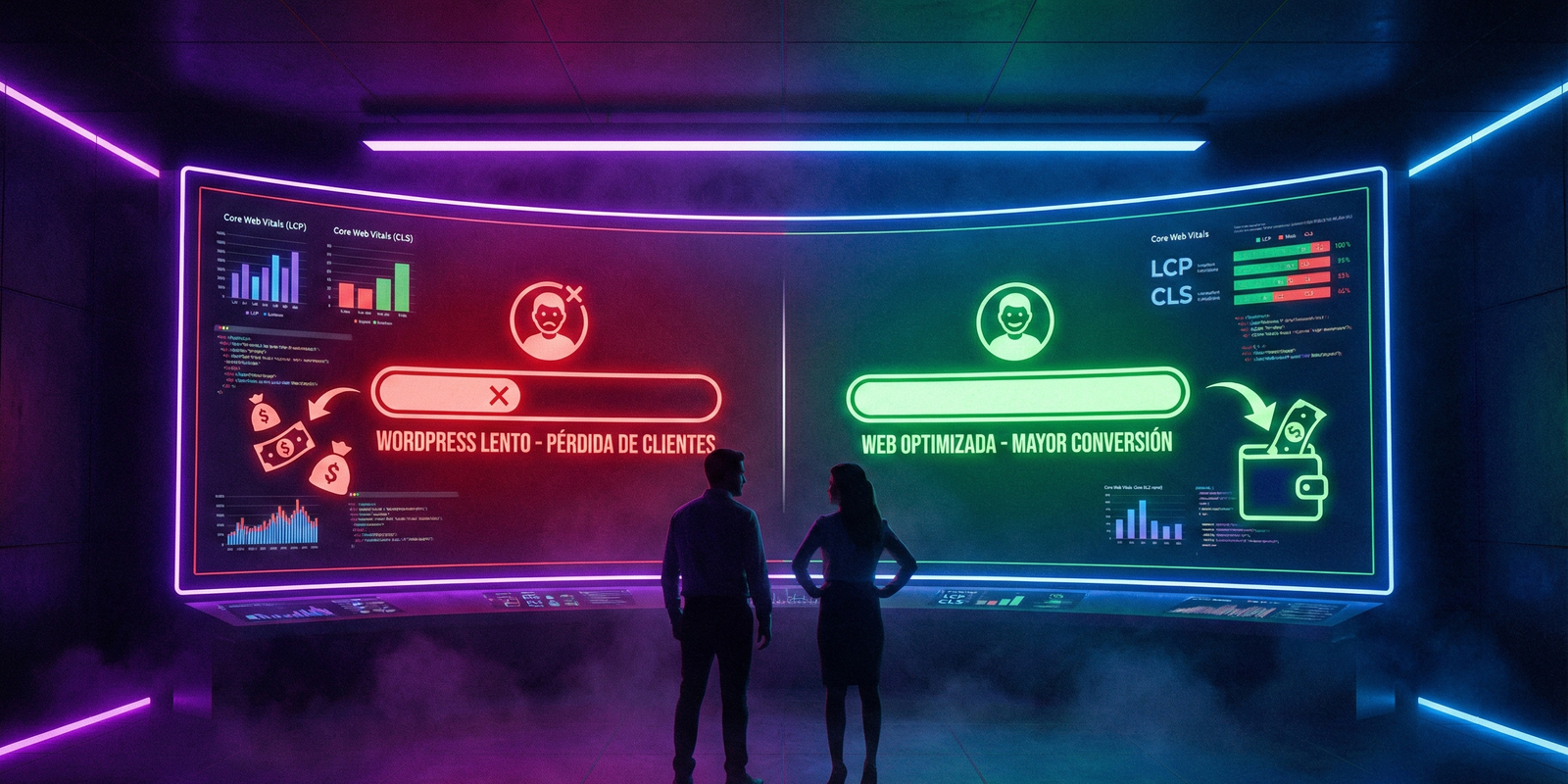 Optimización de velocidad web y Core Web Vitals